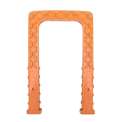 Efficacy PVC Foot Steps Suitable for Under Construction Sites, UG Sump Tank, Swimming Pools, Over Head Tanks Unbreakable Double Foot Step Rung Size-265x170x29 Cm (Pc 1)