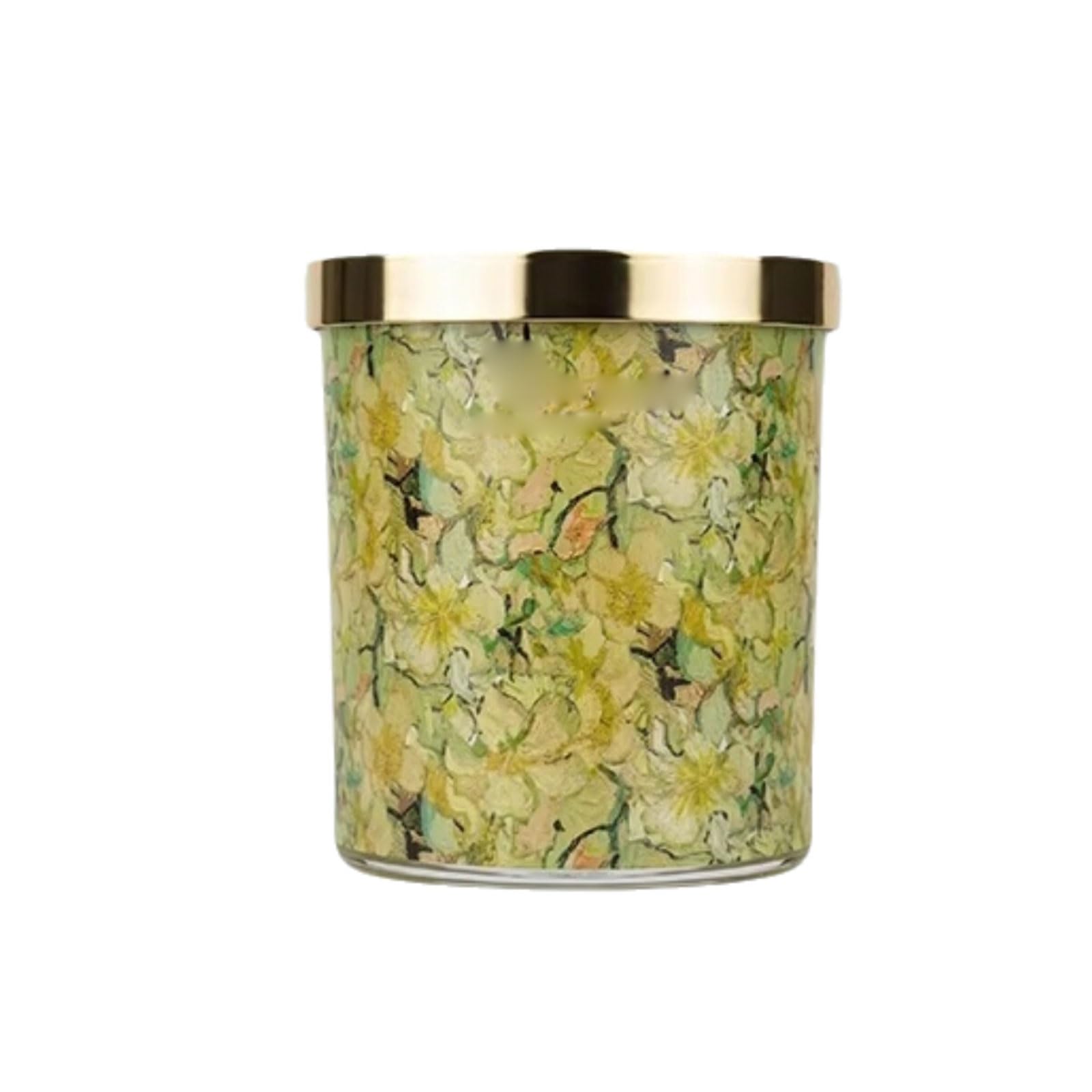 Fhvkrbtx Green Scented Candle, Soy Wax Candle Reusable Aromatherapy Long Lasting Multicolor Home Vacation Relaxation Spa(Green)