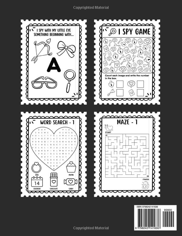 I Spy Valentine’s Day Book For Kids Ages 4-8: Valentines Gifts For Kids | Valentine’s Day Book For Boys And Girls With Fun Activities - Image 2