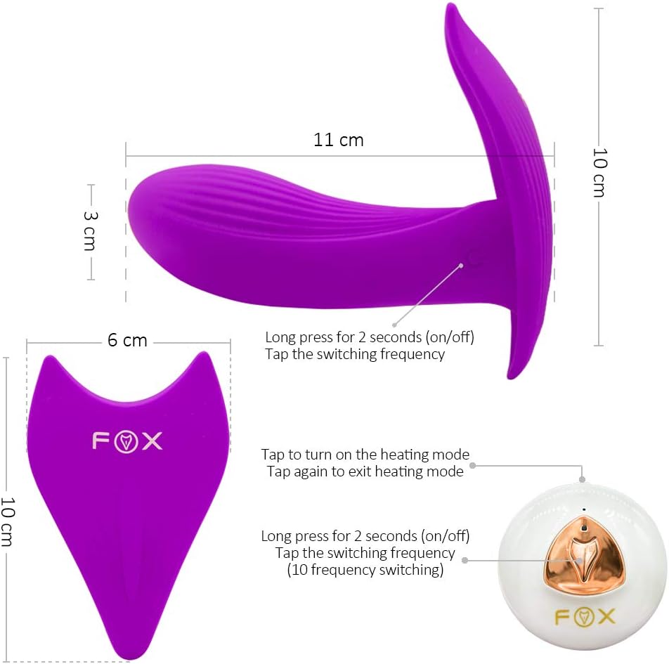 10 Vibration Roll Over Image to Zoom in Wearable Vibrartor Six Toy for Women Thrusting with Remote Control Adullt Toys for Couple Best Gift Tshirt