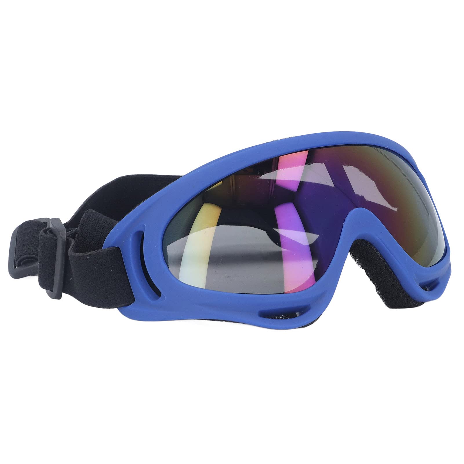 Dog Sunglasses, Comfortable Frame Impact Resistant Windproof Large Dog Goggles for Swimming for Riding Motorcycle (3004 Dark Blue Frame Color Film) (B0BR2Y3LMF) Amazon Price History, Amazon Price Tracker