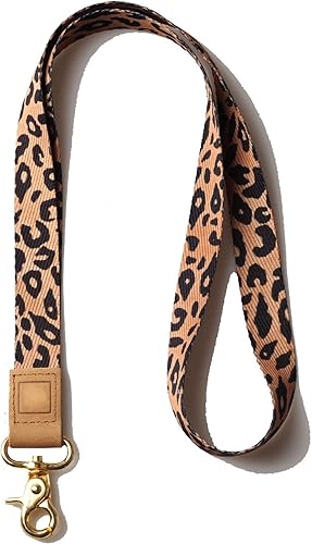 Miniatura 5 de DQL Cordones para el cuello para insignias de identificación, bonito soporte para tarjetas de identificación, llavero para el cuello para llaves