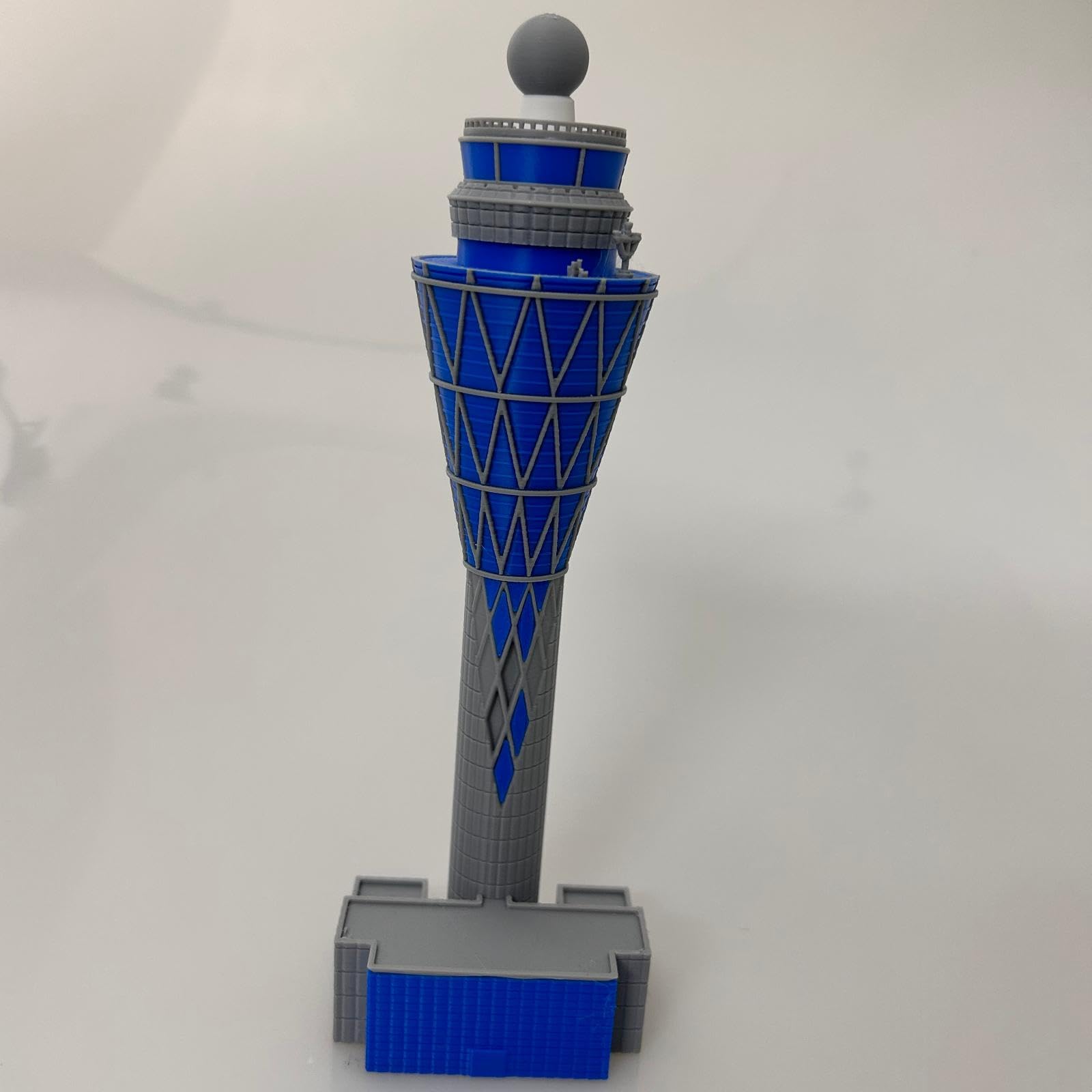1:400 Flughafen Kontrollturm Modell, Simulations Diorama Zubehör, Dekoration