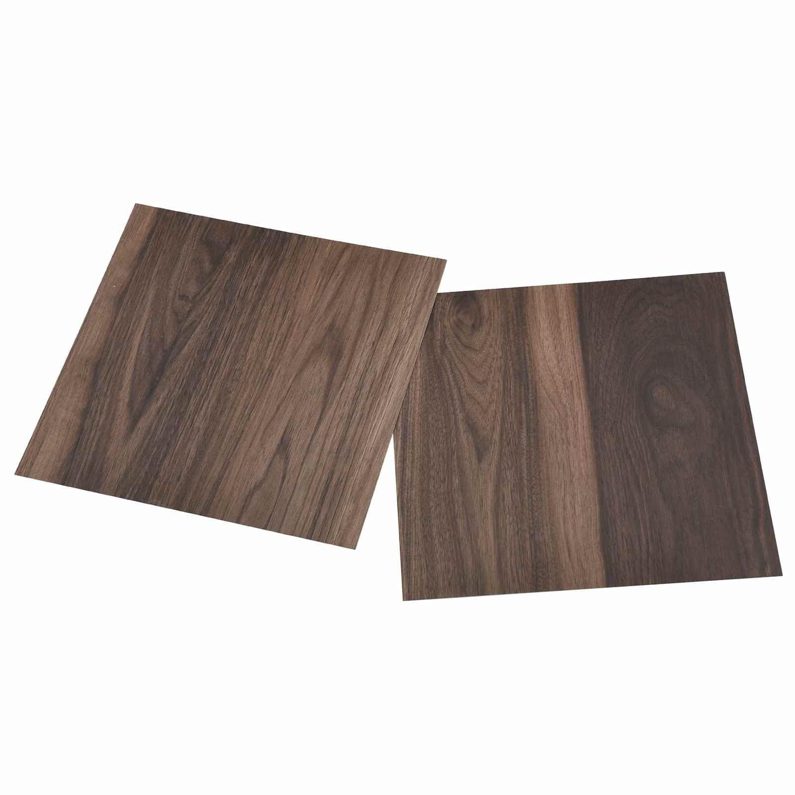 Samoprzylepne deski podłogowe z PCW, 30,5 x 30,5 cm, 20 sztuk, laminat, parkiet, płytki winylowe, do salonu, sypialni, kuchni, korytarza, z izolacją akustyczną i łatwym układaniem