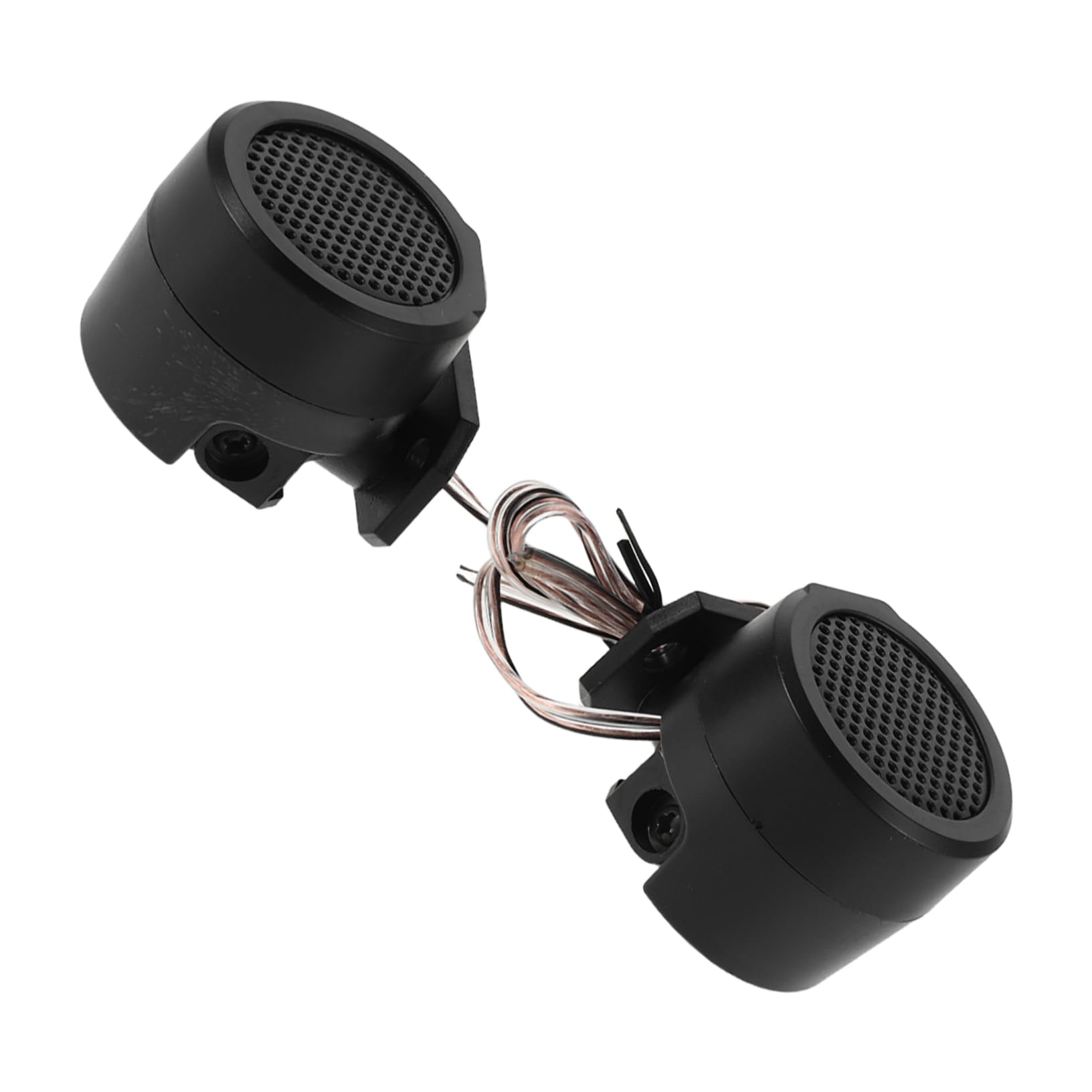 Cabilock 1 Pair Car Audio Tweeters Super Loud Round Speakers for Vehicle Stereo System Compact Installation for Cars and Trucks High Performance Sound Quality Upgrade