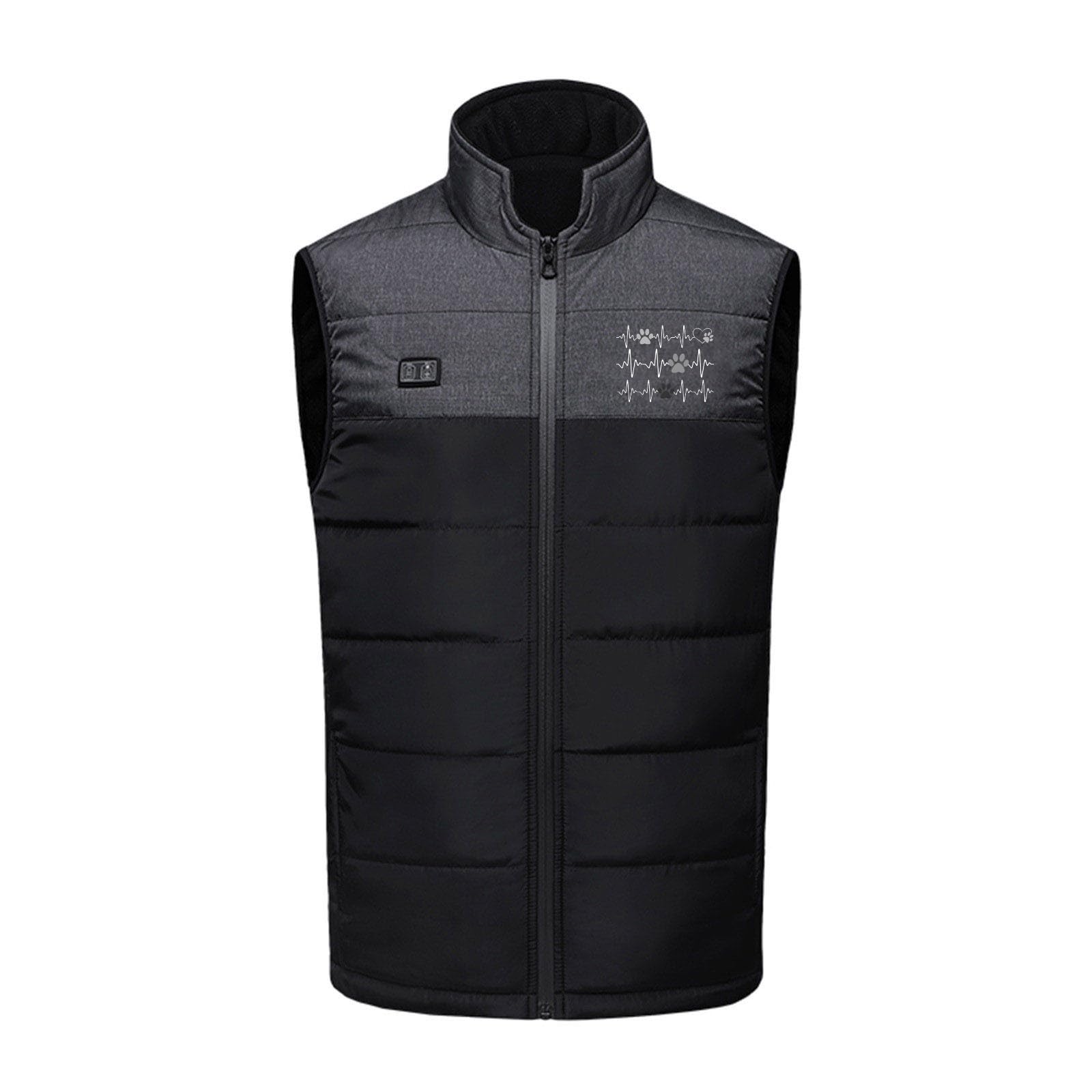 Gilet riscaldabile regolabile con temperatura a 11 zone, senza maniche, riscaldato, per escursioni, moto, caccia, campeggio