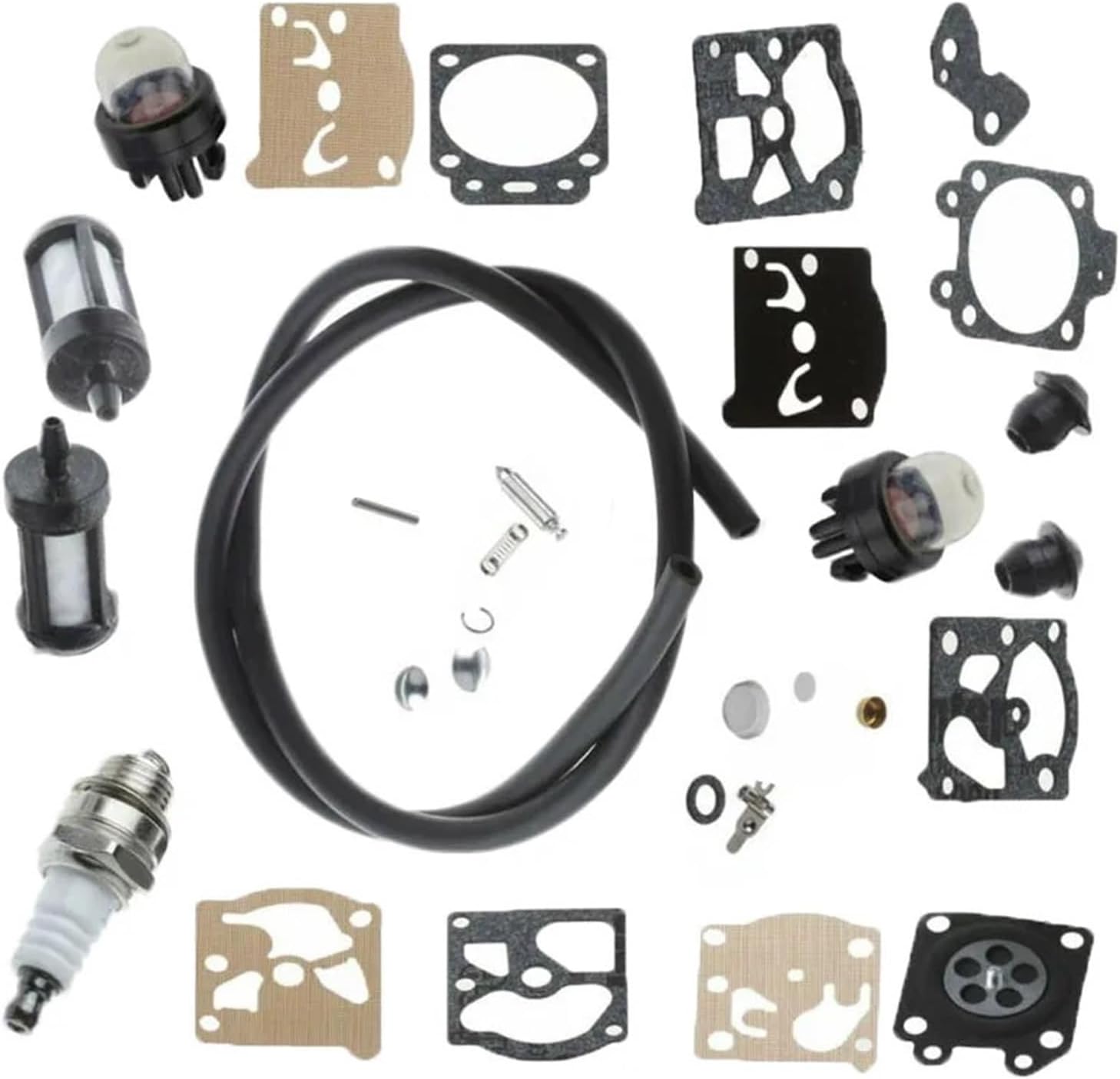 Universal Carburetor Repair Kit with Starter Ball Line Plug for with FS44 FS36 FS40 Lawn Mower Pruning Machine