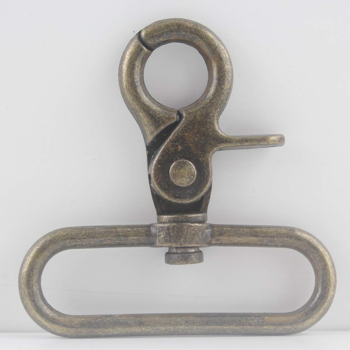 6Pcs x 2 inch (50mm) Lobster Claw snap Hook Anti Bronze Anti Brass to Choose (Anti Brass)