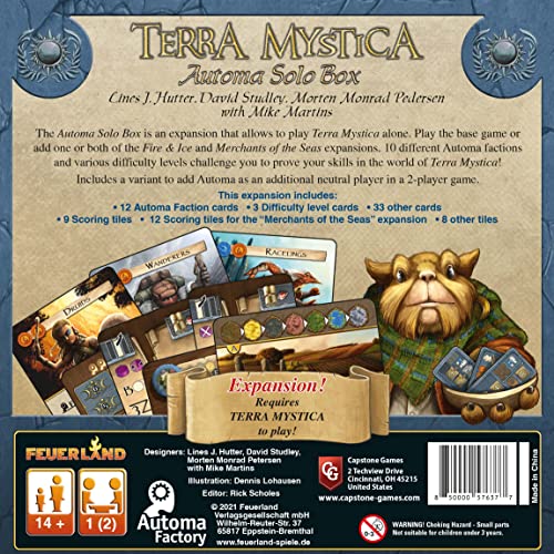 Terra Mystica: Automa Solo Box Expansion para 1–2 jugadores miniatura 2