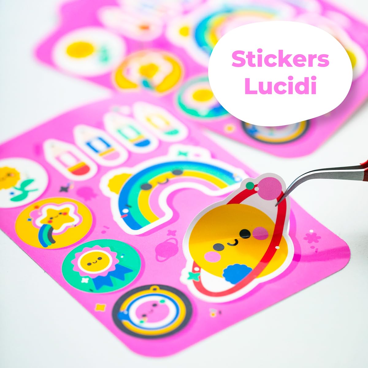 Siser Juliet® Pacchetto Print&Cut - Plotter da Taglio Professionale ad Alta Precisione con Sticker Adesivi Stampabili, Spatolina e Pinzette – Ideale per Stickers, Etichette e Creazioni DIY