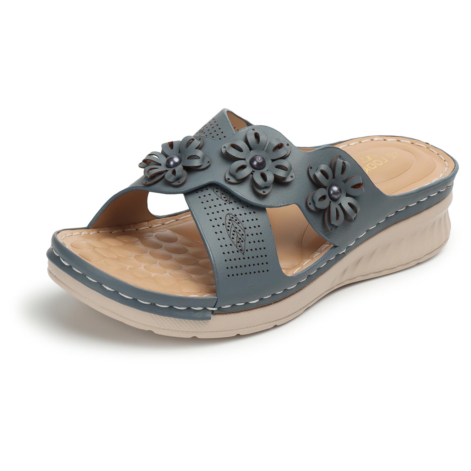 XE Looks Grey Doctor Ortho, Comfortable & Attractive Slippers For Women & Girls Footwear, 6 UK (B0CD84VMBV) Amazon Price History, Amazon Price Tracker