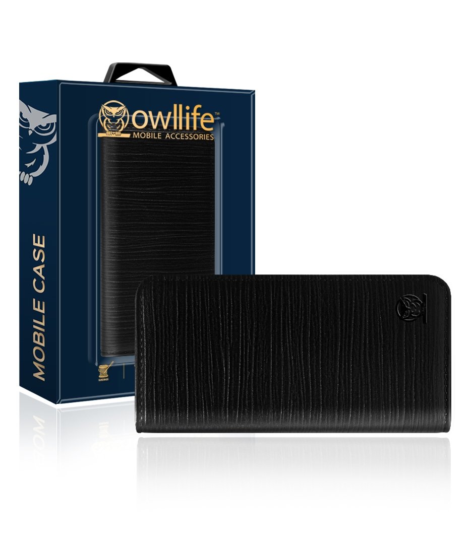 OwllifeCLASSSICO Wallet iPhone 6/6S - Black