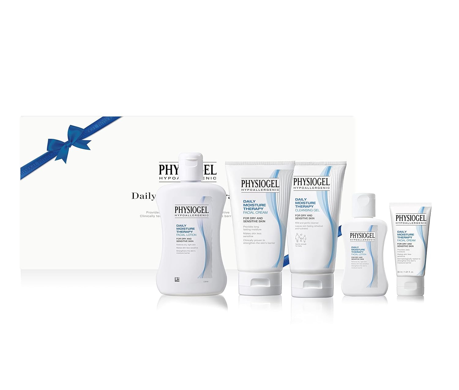 PHYSIOGEL Daily Moisture Therapy Special Set | Repair, Restore, Hydrate Dry & Eczema Prone Skin | Restores Skin Barrier with Ceramide & Squalene | Hypoallergenic Skincare Set