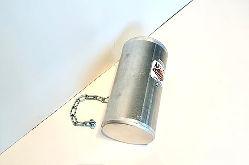 Miniatura 4 de Ansley Lumber and Supply - Flotador de barril de aluminio, plateado, 6 x 12 pulgadas, control de válvula de agua