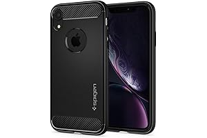 Speck Presidio Rugged Armor Case Compatible with iPhone XR - Matte Black