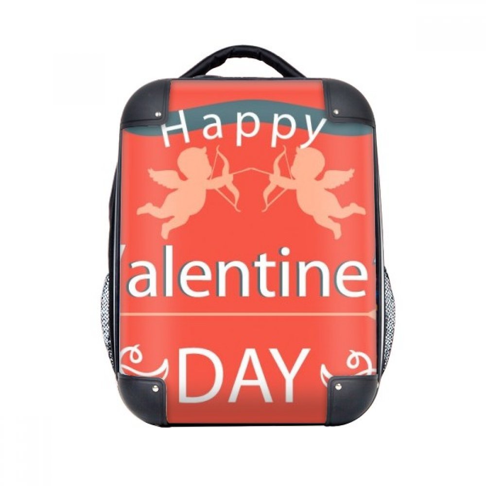 DIYthinker glücklich Valentinstag Engels-Liebe-harter Fall Schulter Kind-Rucksack-Geschenk 15"