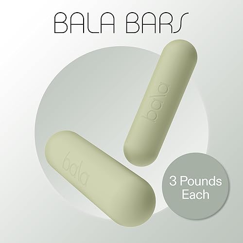 Miniatura 8 de Bala Barras - Juego de 2 mancuernas Yoga, Danza, Barras, Pilates, Cardio, Aeróbicos, Caminatas