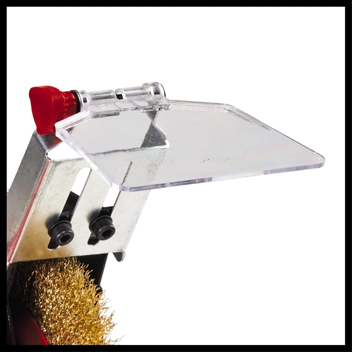 Einhell Smerigliatrice combinata da banco TC-BG 150 B (max. 350 W, disco Ø 150 mm, protezione antiscintilla, rettifica forma e affilatura, incl. disco abrasivo grana grossa K36, spazzola a disco)