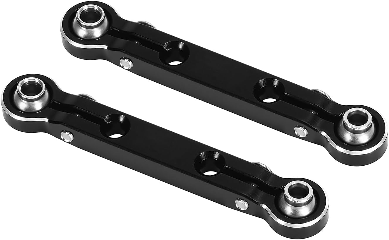 INJORA Aluminum Steering Links Replacement for 1/16 ARRMA Mojave GROM 1/12 Losi Nascar