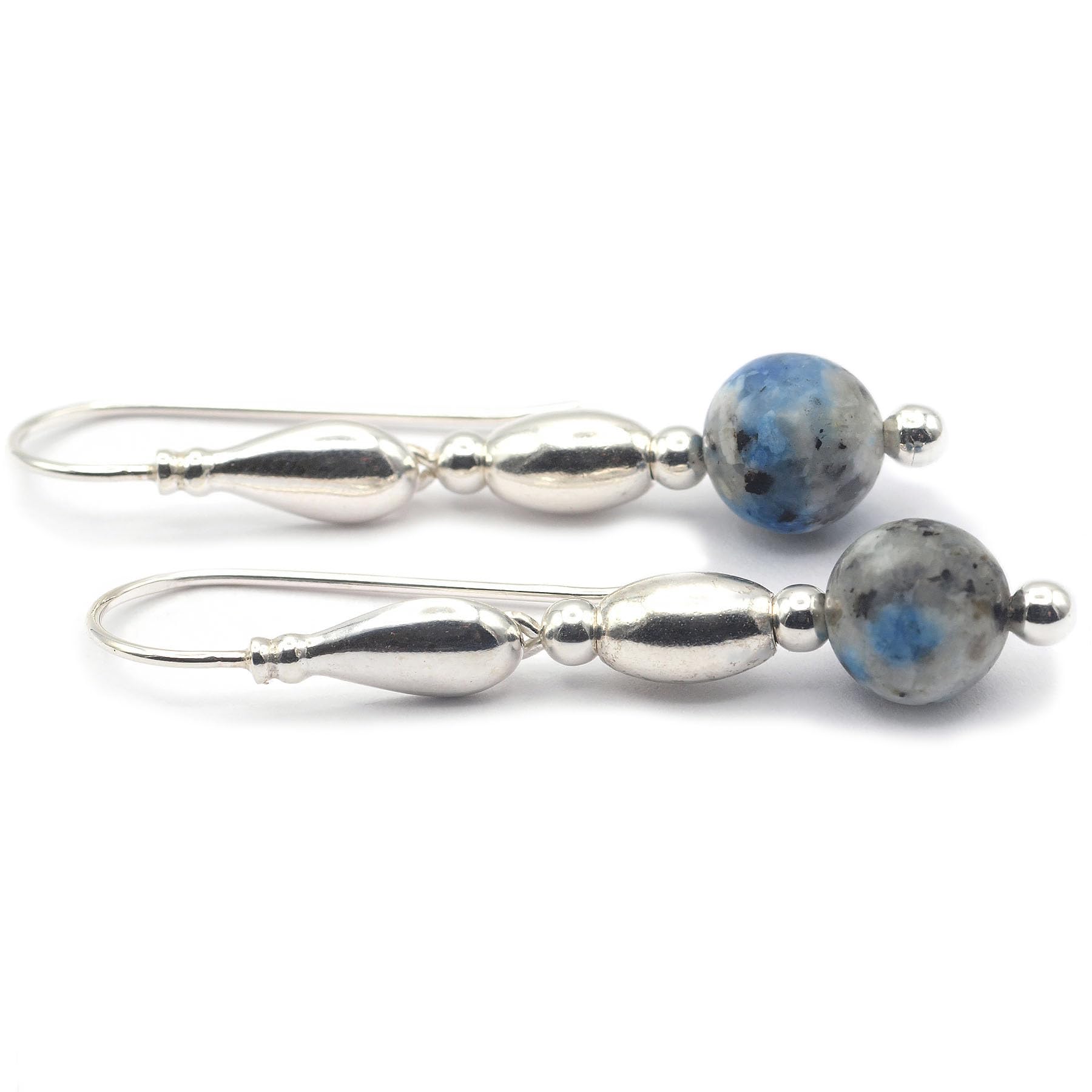 Pendientes Jaspe K2 y Plata 925