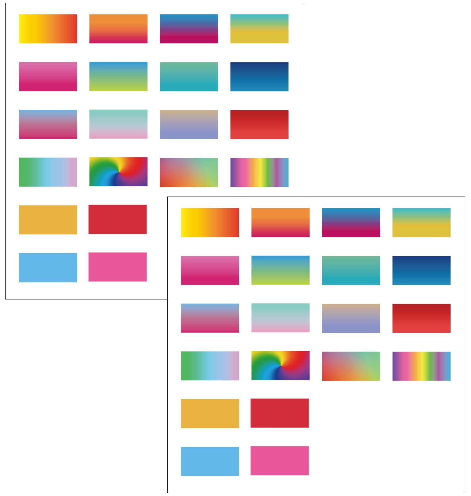 LUAATT Gradient Filter Screen Sheet Compatible for Casio F91W Series,20 Types Of High Transparency Colorful Filters,40 Pack Watch Screen Modification