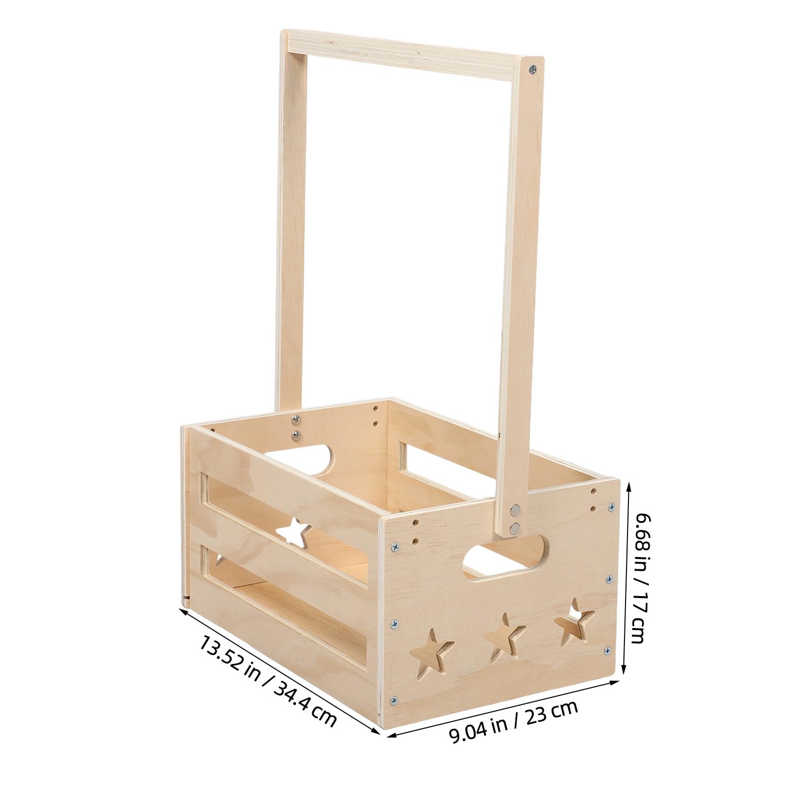 Caja de Almacenamiento Infantil de Madera, Organizador de Ropa y Juguetes para Recién Nacido y Ñiño, Vintage, Beige, Montaje Fácil, para Baño y Shower
