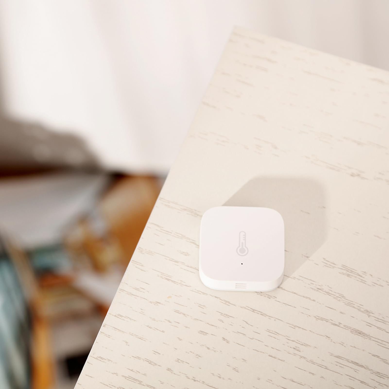 Sensor de Temperatura y Humedad Monitoreo Preciso en Tiempo Real para Automatización del Hogar y Control Remoto, Juego de 4 para Dormitorio Armario (4)