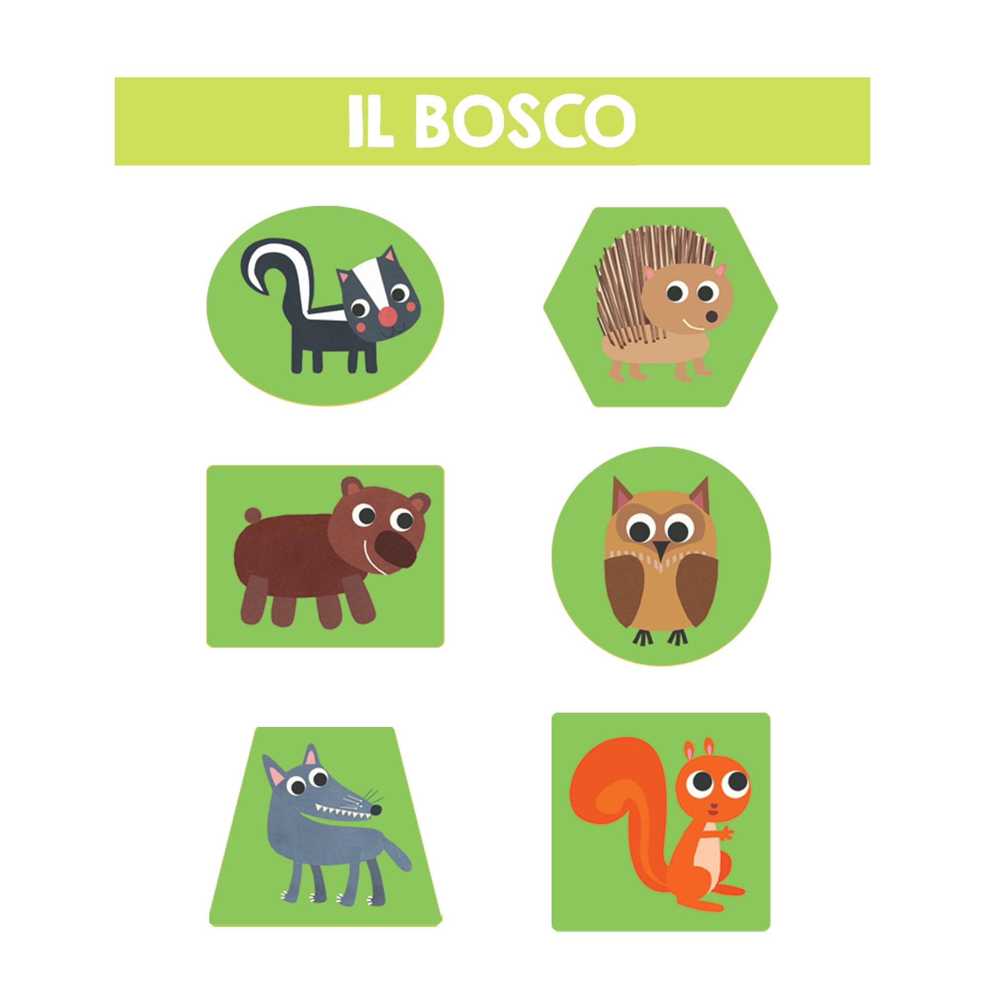 HEADU - Laboratorio Manine Attive Montessori - Con 24 Forme Tattili Degli Animali | Giochi Educativi 1 2 3 Anni, Gioco Montessori, Giochi Tattili Bambini, Regalo Bambino Piccolo, Regalo bambina 2 anni