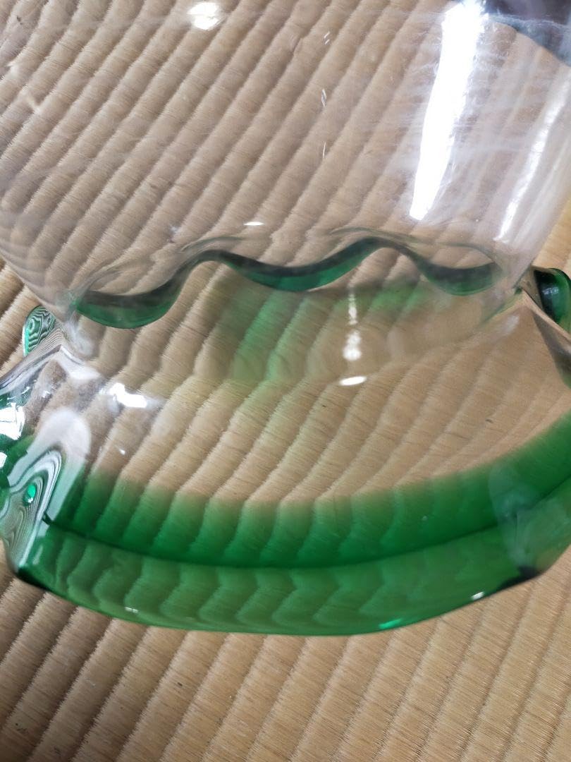 Amazon | 吹きガラス金魚鉢 明治 アンティーク | ノーブランド品