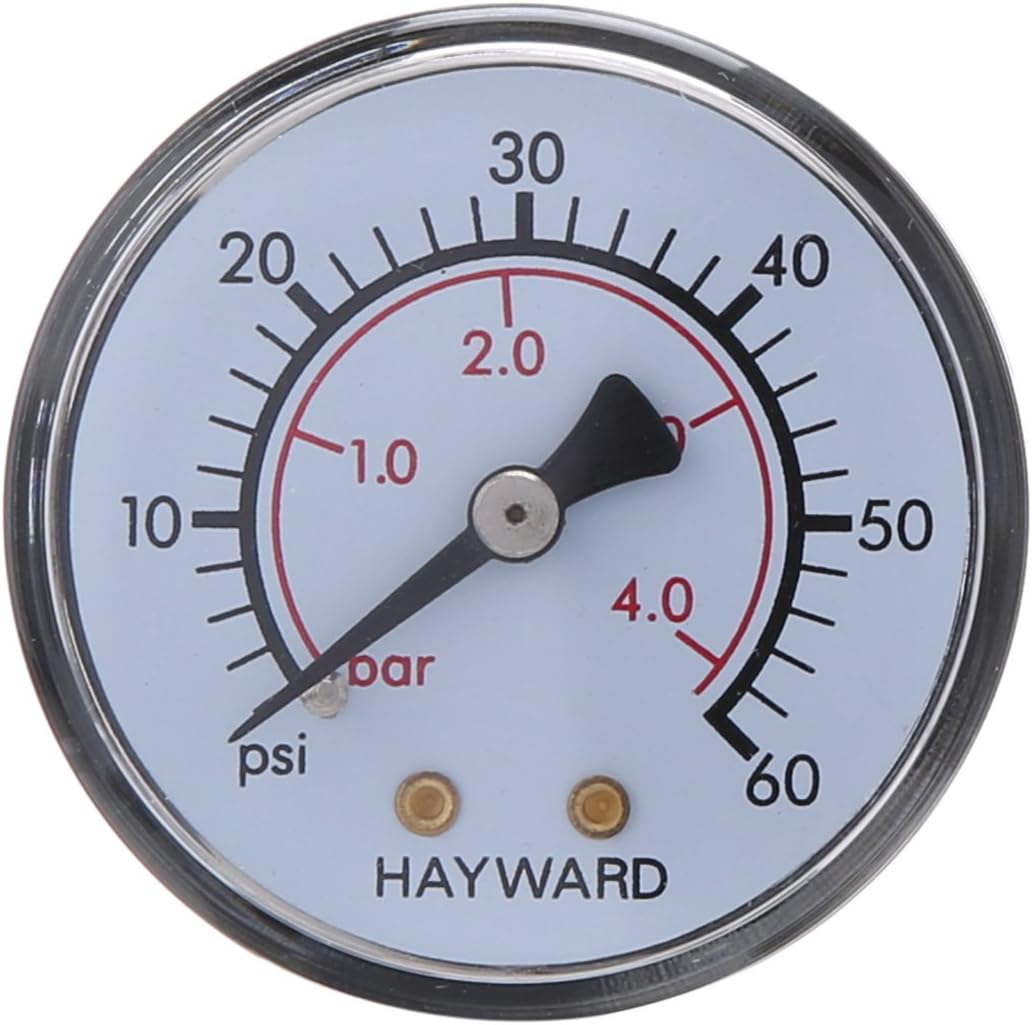 Hayward ECX2709A1 Boxed Pressure Gauge Replacement for Hayward XStream Filter