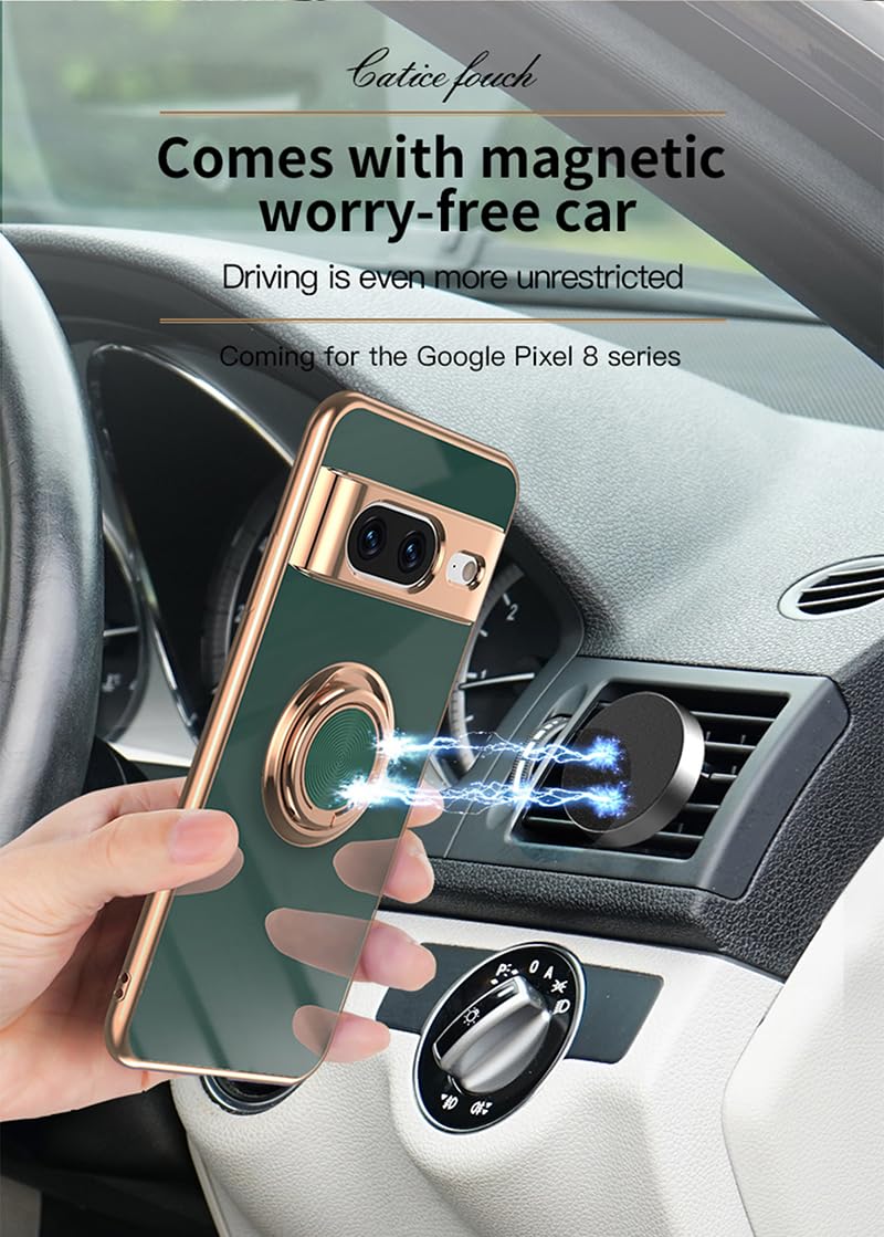 XINYEXIN Cover per Google Pixel 8a, Custodia con Protezione Fotocamera