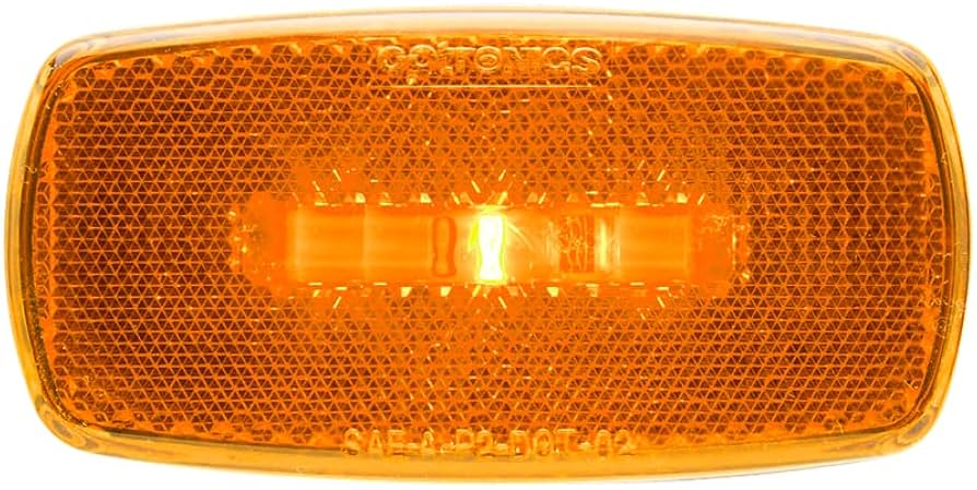 Amazon.com: Optronics - MCL0032ABB - ONE LED MARK LIGHT OVAL