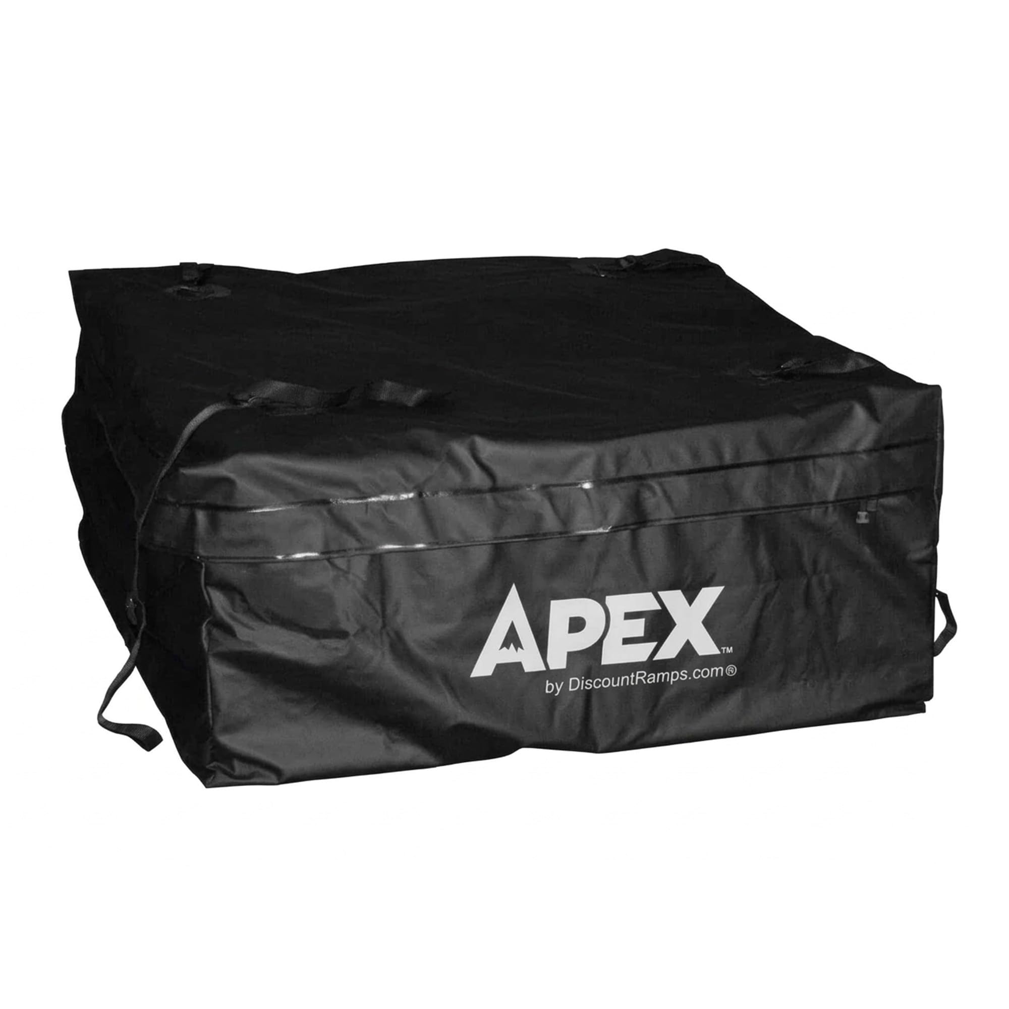 Apex Large Roof Cargo Bag with Self-Sealing Zipper, for Roof-Mounted Racks, Built-in Crossbars or Hitch-Mounted Carriers, 15 Cubic Feet