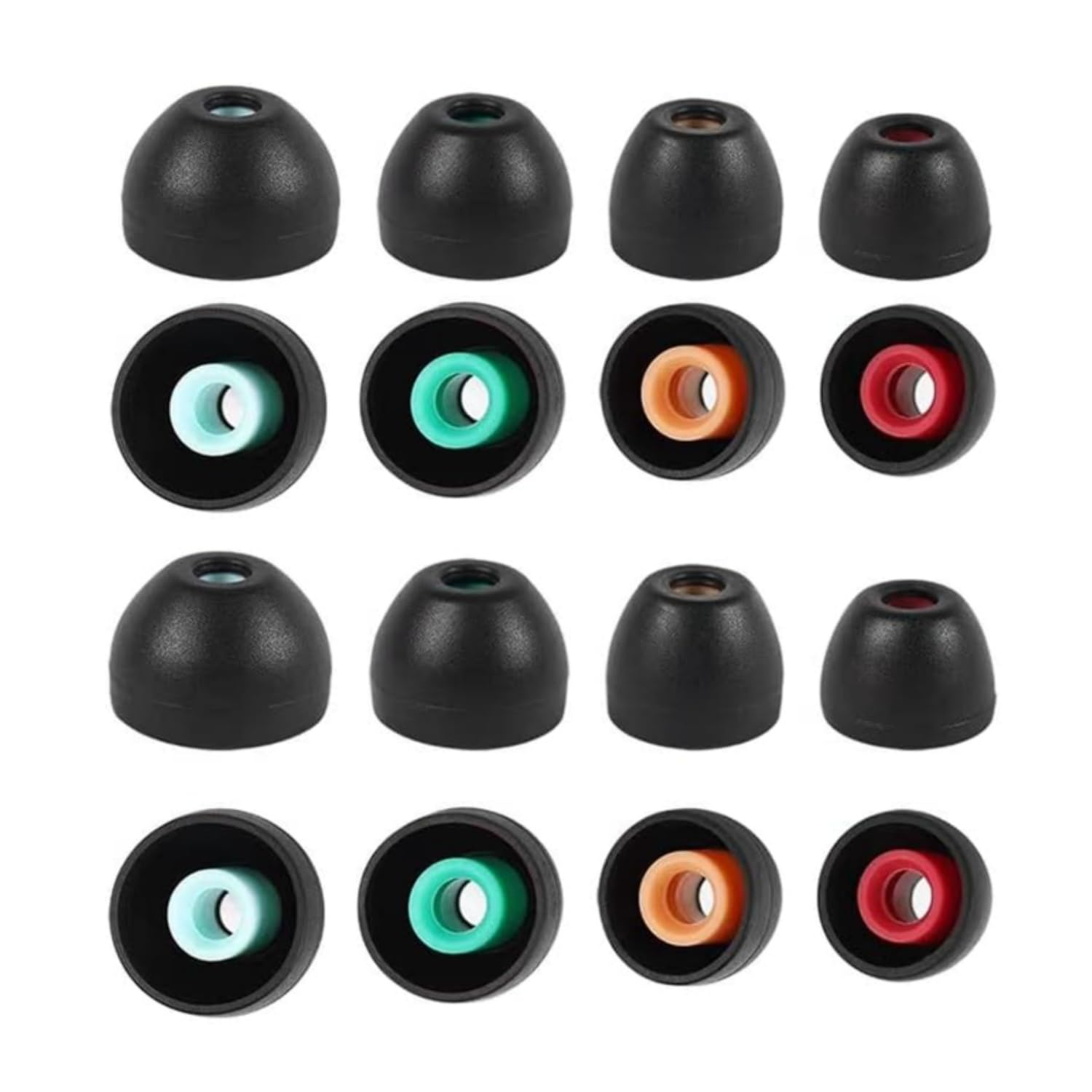 Miayaya Silicone Earbuds Tips for Sony Replacement Ear Tips for Sony 1000XM5/1000XM4/LinkBuds S/WF-C500/WF-C700N Earbuds WF WI XBA Earbuds, 8 Pairs