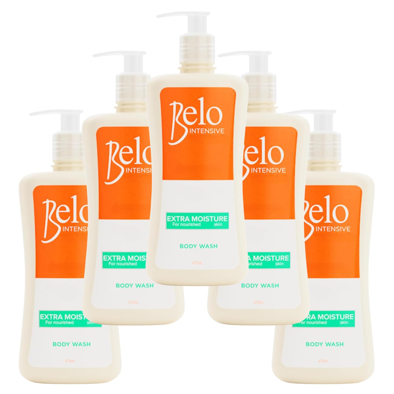 Belo Essentials Intensive Body Wash Hydrating Cleanser with Glycerin Smooth Lather Daily Shower Gel for Even Tone Skincare