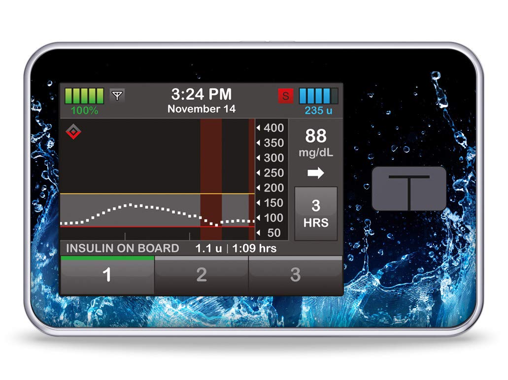 T:Slim X2 Water Sticker for Tandem Insulin Pump