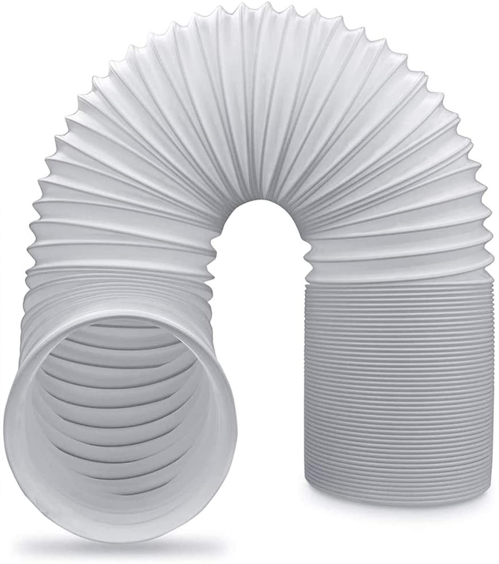 Klimaanlagen Schlauch 130mm X 2m - Abluftschlauch Mit Linkergewinde | Flexibles Wellrohr