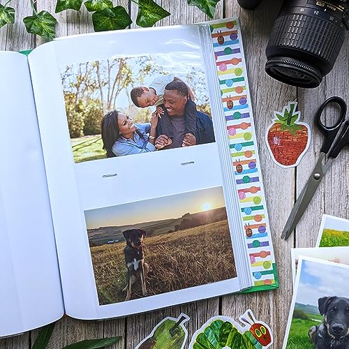 Portrait Photograph Album in Gift Box by Robert Frederick - Very Hungry Caterpillar Design - Holds 100 Photographs - Image 4