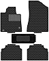 Fits 2020-2023 Hyundai Sonata / 2021-2023 Kia K5 Floor Mats Front & 2nd Row Seat Liner Set All Weather Full Set Liners (Black)