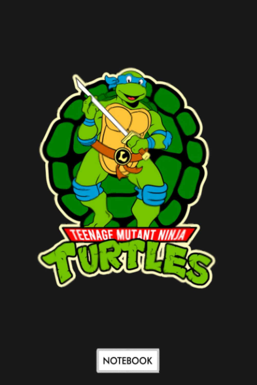 Tmnt Leonado Mike Notebook: Matte Finish Cover, 6x9 120 Pages, Lined College Ruled Paper, Planner, Journal, Diary