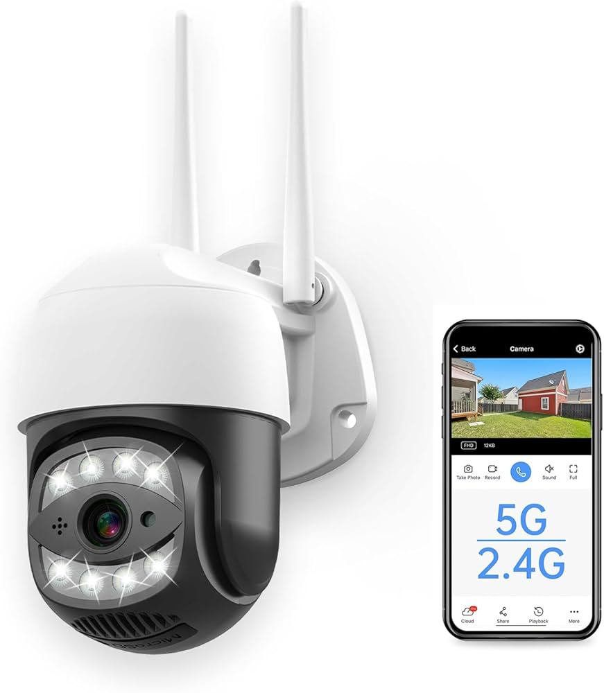 Router and network setup for a stable camera feed