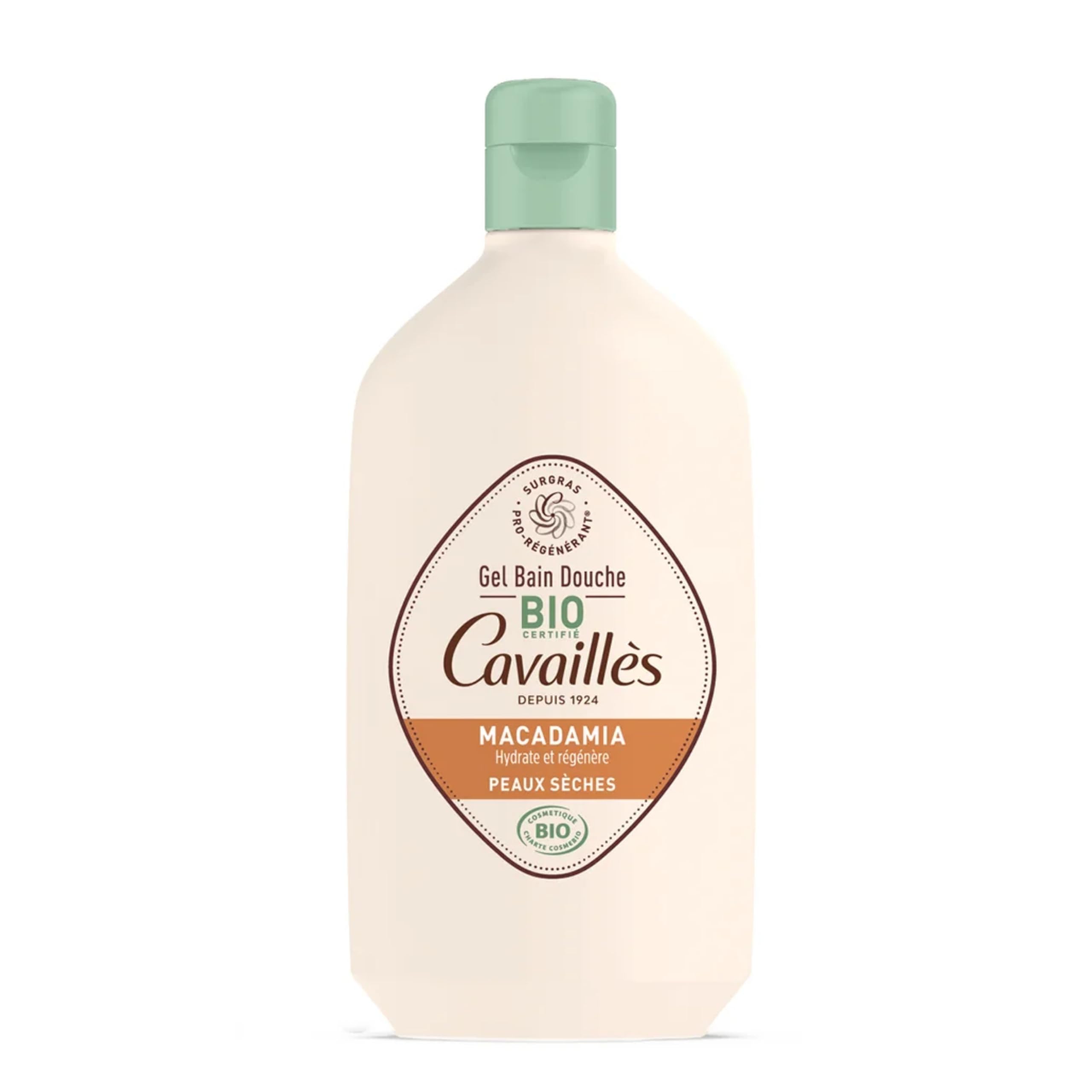 Rogé Cavaillès Organic Macadamia Dry Skin Bath and Shower Gel 400ml
