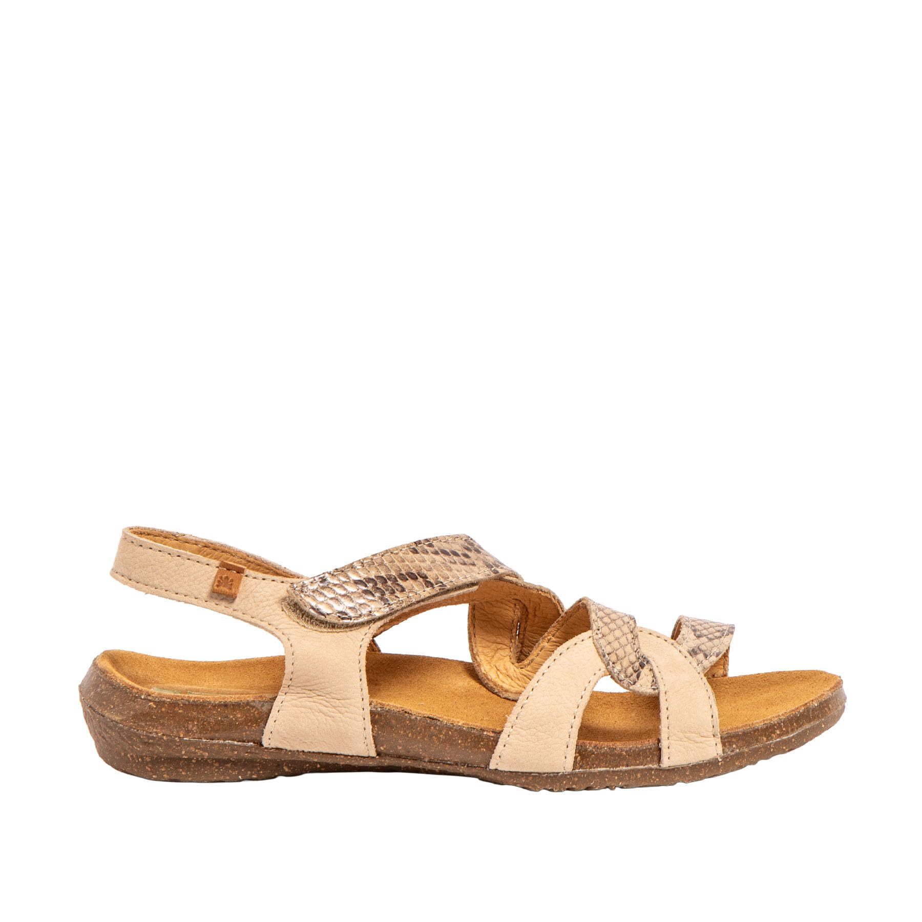 El Naturalista Damen N5079s Wakataua Flache Sandale, Cremefarben/Beige, 40 EU Weit