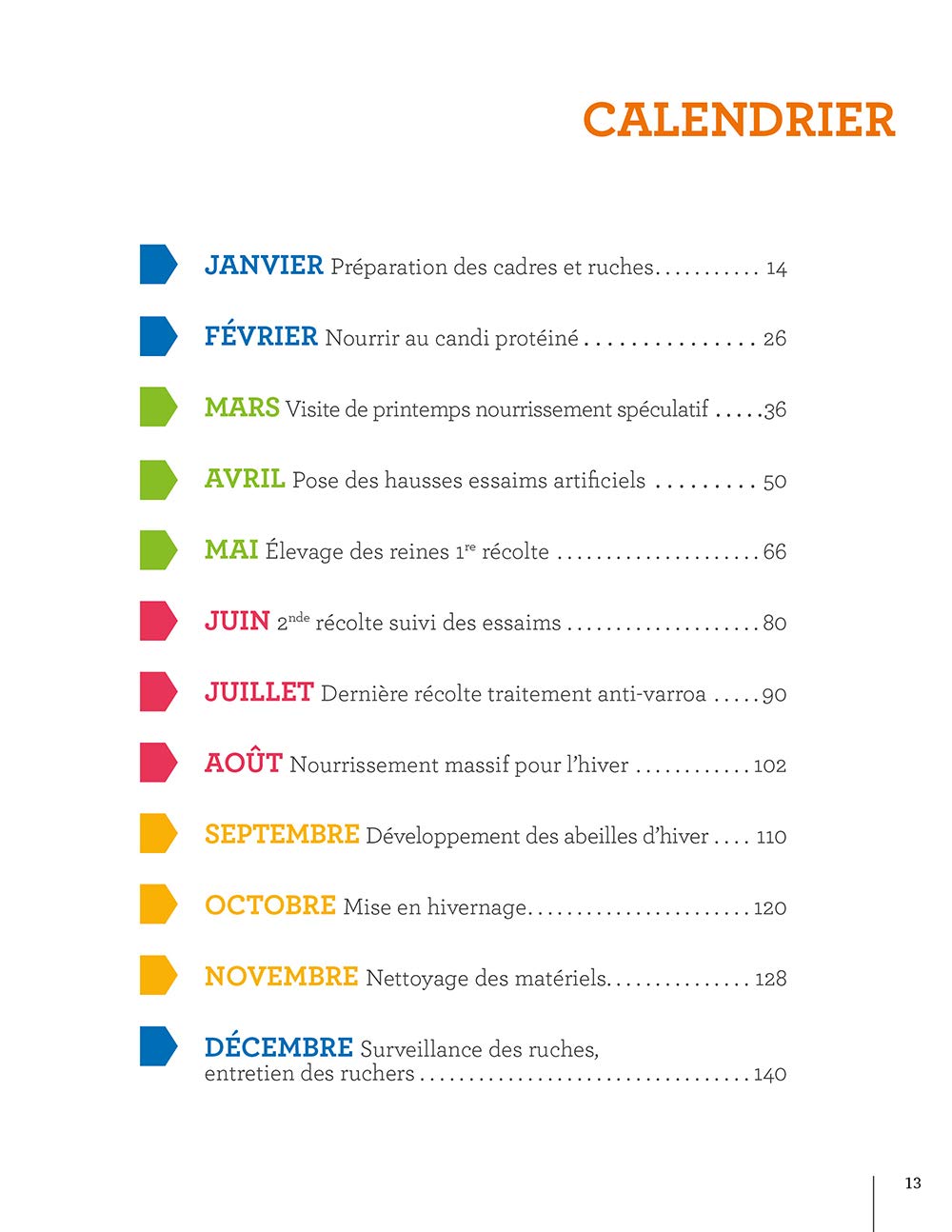 L'apiculture mois par mois Nouvelle édition