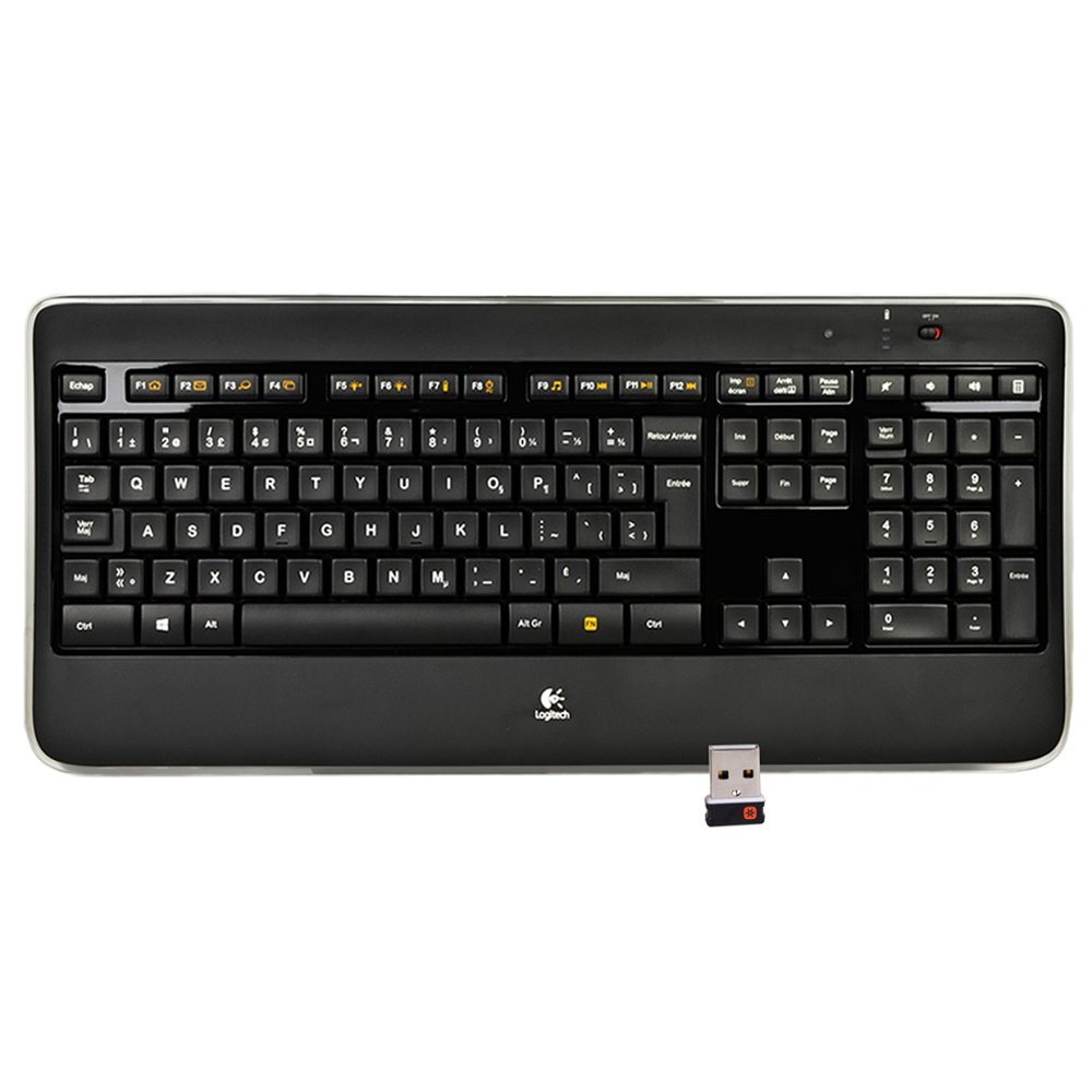 Illuminated Wireless K800 Logitech 2個 本体 ワイヤレスキーボード K800 Logitech Keyboard Solutions IT Caretek - キーボード