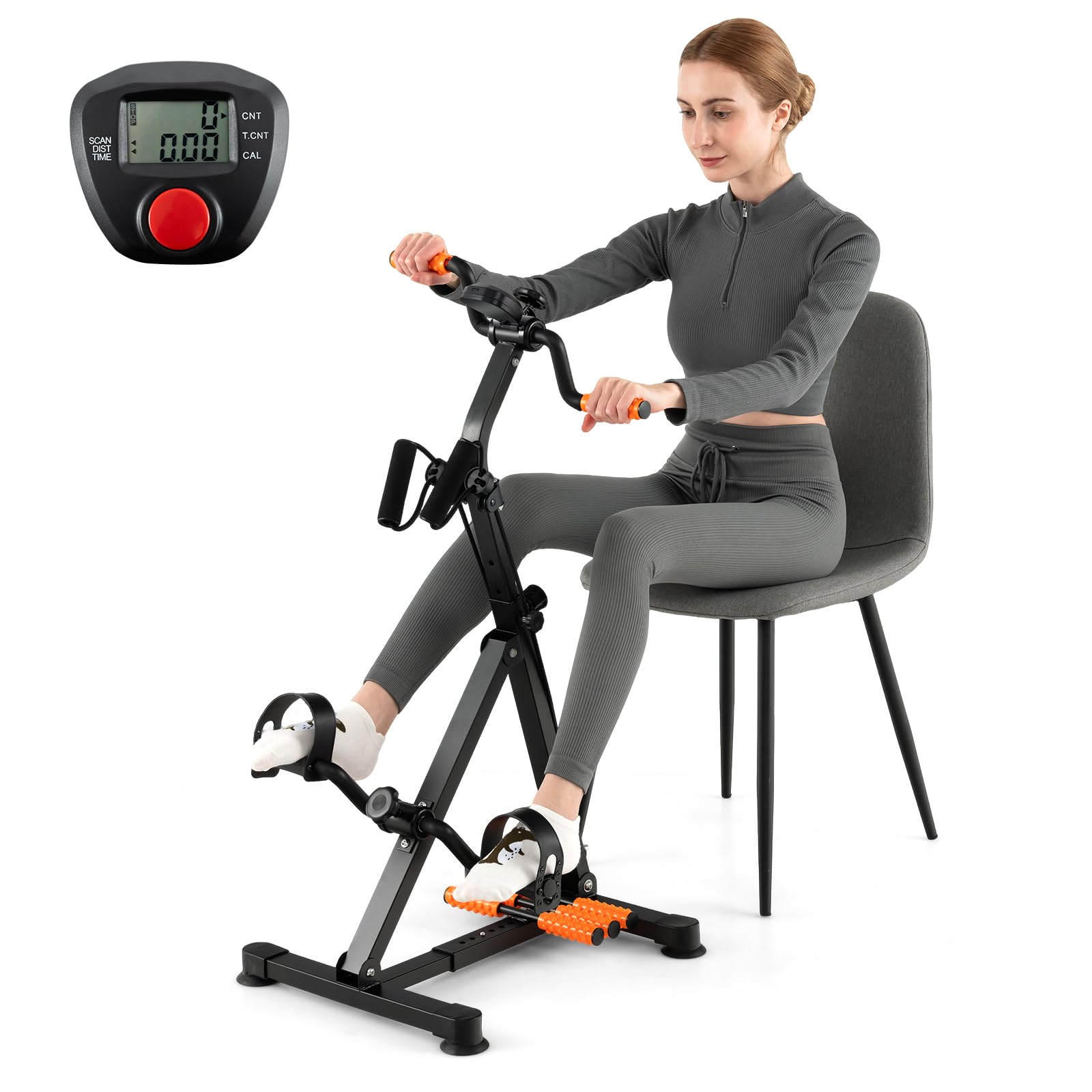 Toolsempire Pedal Exerciser Bike for Seniors, Hand