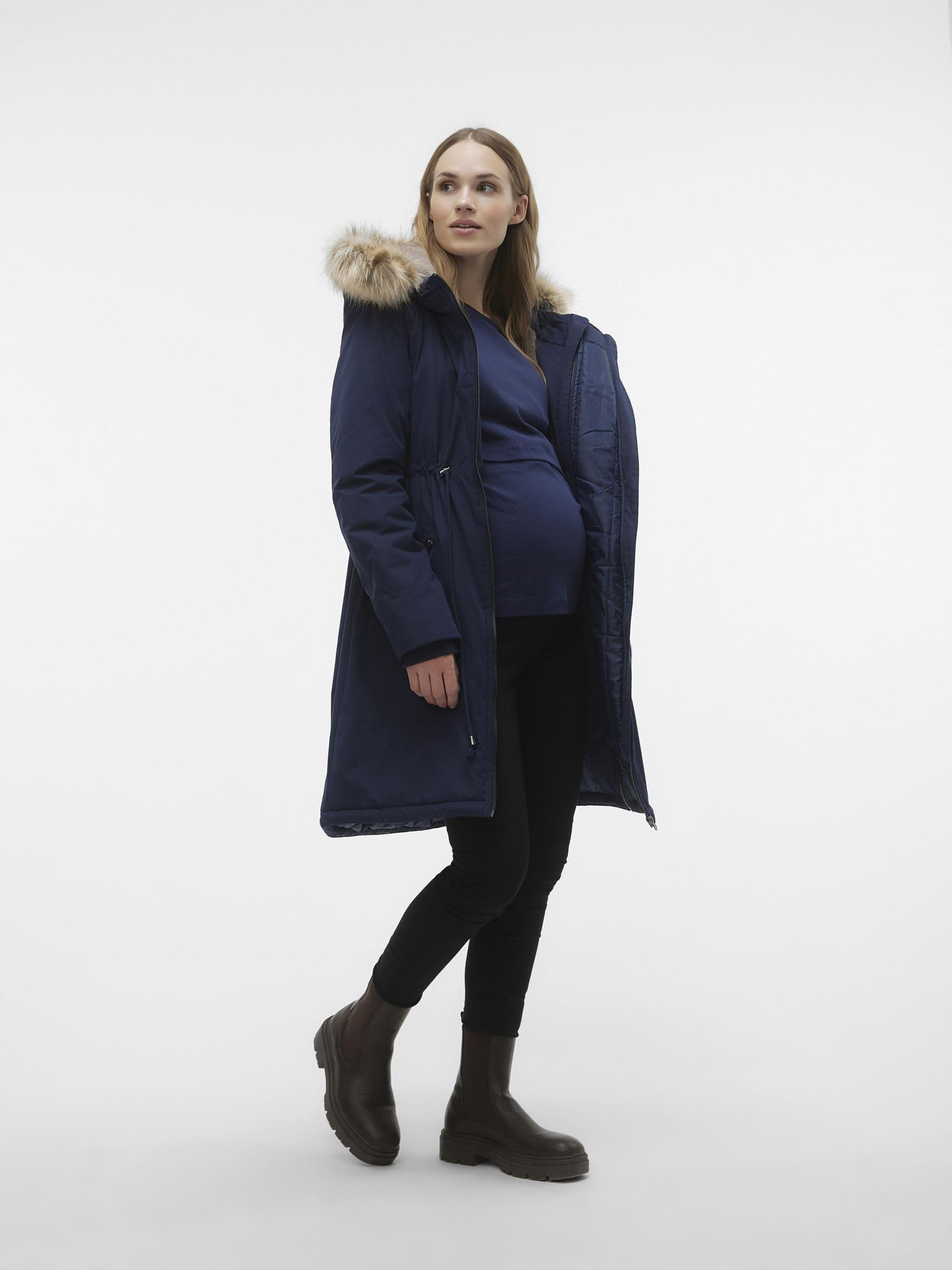 MAMALICIOUS Female Jacke Umstands-Mantel