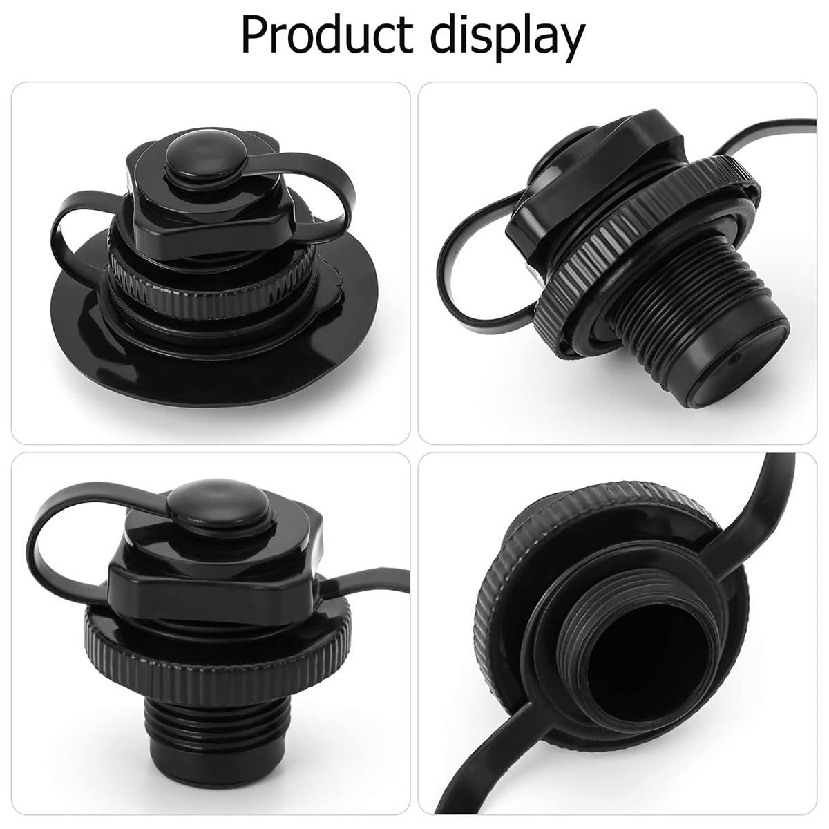 UPKOCH Adaptador De Válvula De Aire para Bote Inflable Boquilla De Gas Adaptador De Manguera para Bote Inflable Válvula De PVC