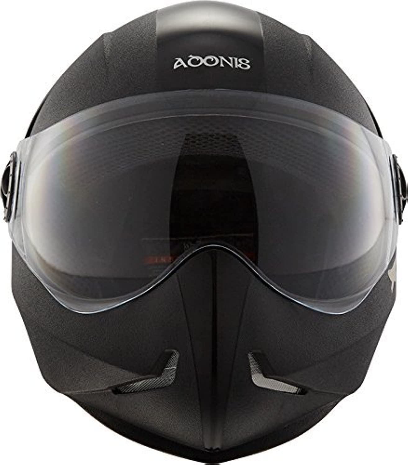 Steelbird SB-50 Adonis Classic Matt Black 600MM Full Face Motorcycle Helmet - L