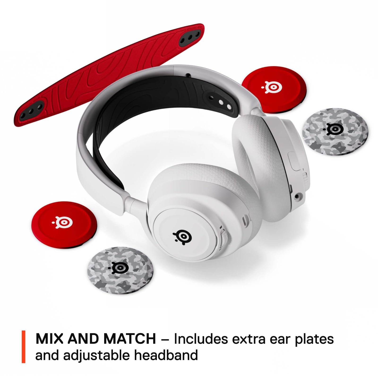 Amazon.com: SteelSeries Arctis Nova 7P White Wireless Gaming